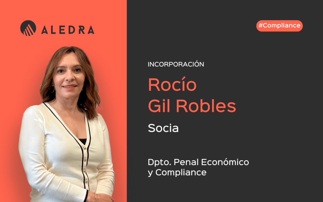 Rocío Gil Robles, nueva socia de Aledra